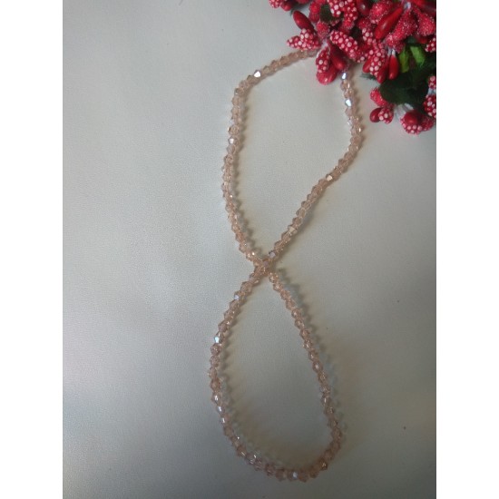 Бусины стеклянные Биконе 3 мм №10В, цена за 50 шт